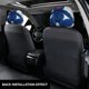 thumbnail image 3 of Archibaldo Funda Protectora Universal para Reposacabezas de Coche, Funda Elástica para Reposacabezas de Asiento de Auto, Funda de Tela Antipolvo, Accesorios de Interior 2 Piezas, 3 of 6