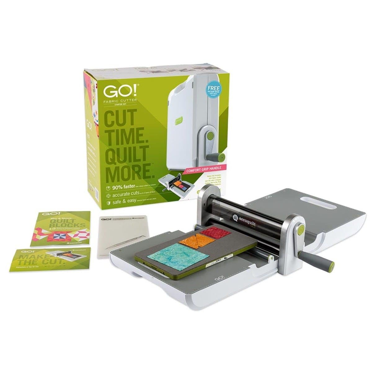 Cortadora De Tela Accuquilt Go! Set De Inicio 55100h