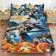 thumbnail image 1 of Juego De Ropa De Cama De Pesadilla Antes De Navidad Funda Nórdica Cómoda Y Ligera Juego De Ropa De Cama Con Diseño De Dibujos Animados 3 Piezas, 1 of 3