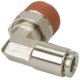thumbnail image 1 of Conector VIAIR 3/8 NPT(M) a 3/8 Línea de Aire Codo Giratorio 90° (2 Piezas), 1 of 1