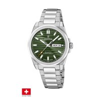 Reloj F20073/4 Festina Swiss Verde Hombre Acero Clasico