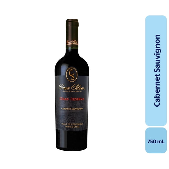 Vino Cabernet Sauvignon Botella, 750 mL