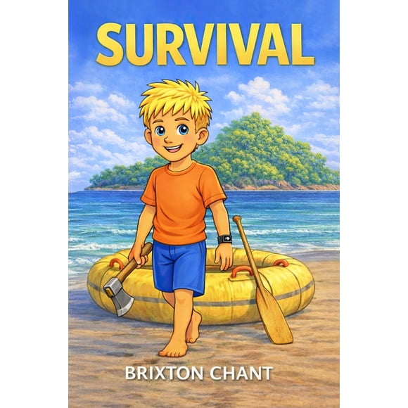 Libro De Publicación Independiente Survival Las Aventuras De Brixton