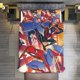 thumbnail image 1 of Action Spider-Man 3 Piece Sets Full/Queen Size - Reversible Microfiber Quilts with 2 Shams Soft Lightweight Bedspread Coverlet Comforter for All Season Bed Sheets, 1 of 5
