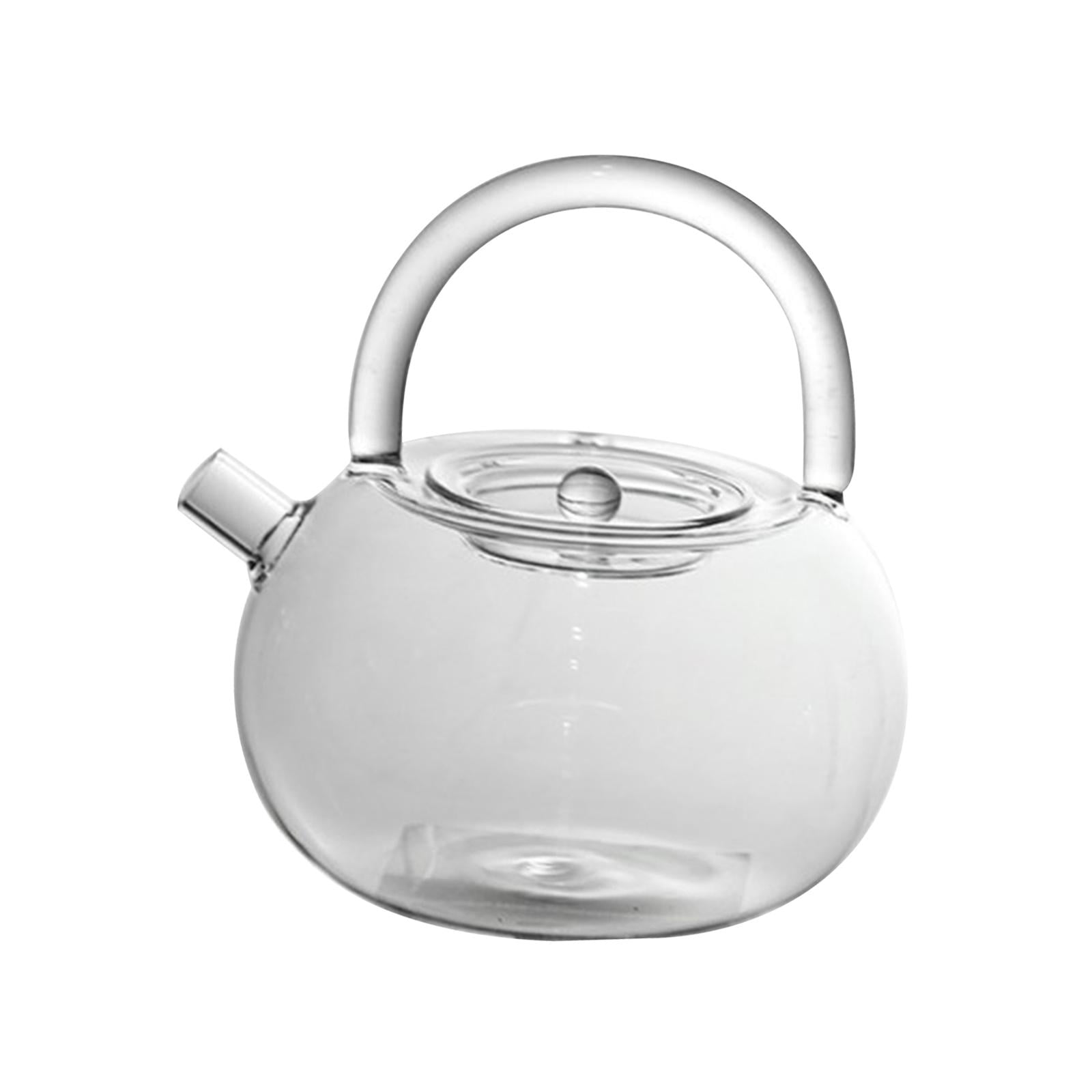 Bothyi - Tetera De Vidrio Durable Resistente Al Calor Elegante Contenedor Para Cumpleaños Camping B