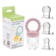 thumbnail image 3 of Chupete alimentador de frutas para bebé de silicona rosa Btspepejoy, 3 of 3