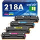 thumbnail image 1 of Cartuchos de tóner Cool Toner 218A 218X de alto rendimiento, paquete de 4, 1 of 6
