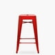 thumbnail image 4 of Taburete Medio 66 Tolix Asiento Metal Rojo, 4 of 5