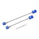 thumbnail image 4 of Reemplazo De Brocheta De Liberación Rápida De Bicicleta, De Metal, Para Mantenimiento De Rueda Delantera Y Trasera, Color Azul, 4 of 5