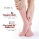 thumbnail image 2 of Calcetines Not Just a Sock talla única color rosa arcilla tenue, 2 of 7