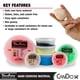 thumbnail image 5 of Masilla para ejercicios manuales Cando TheraPutty Standard XX-Soft 120 ml, 5 of 5
