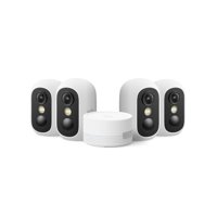 Kit Eufy Security Eufycam C35 De 4 Cámaras, Cámara De Seguridad Inalámbrica Para Interiores/Exterior