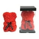 thumbnail image 2 of Oso Petalos De Rosa Goma Eva, Rojo, 2 of 2
