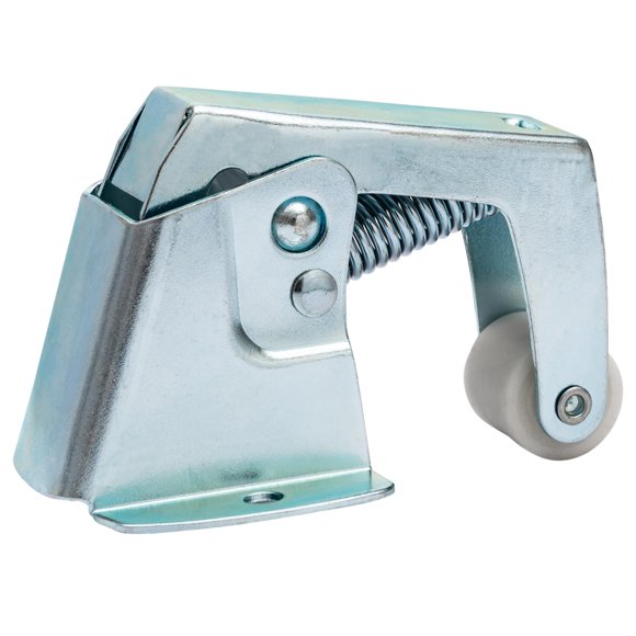 Pestillo con resorte para puerta mosquitera Ideal Security, zincado
