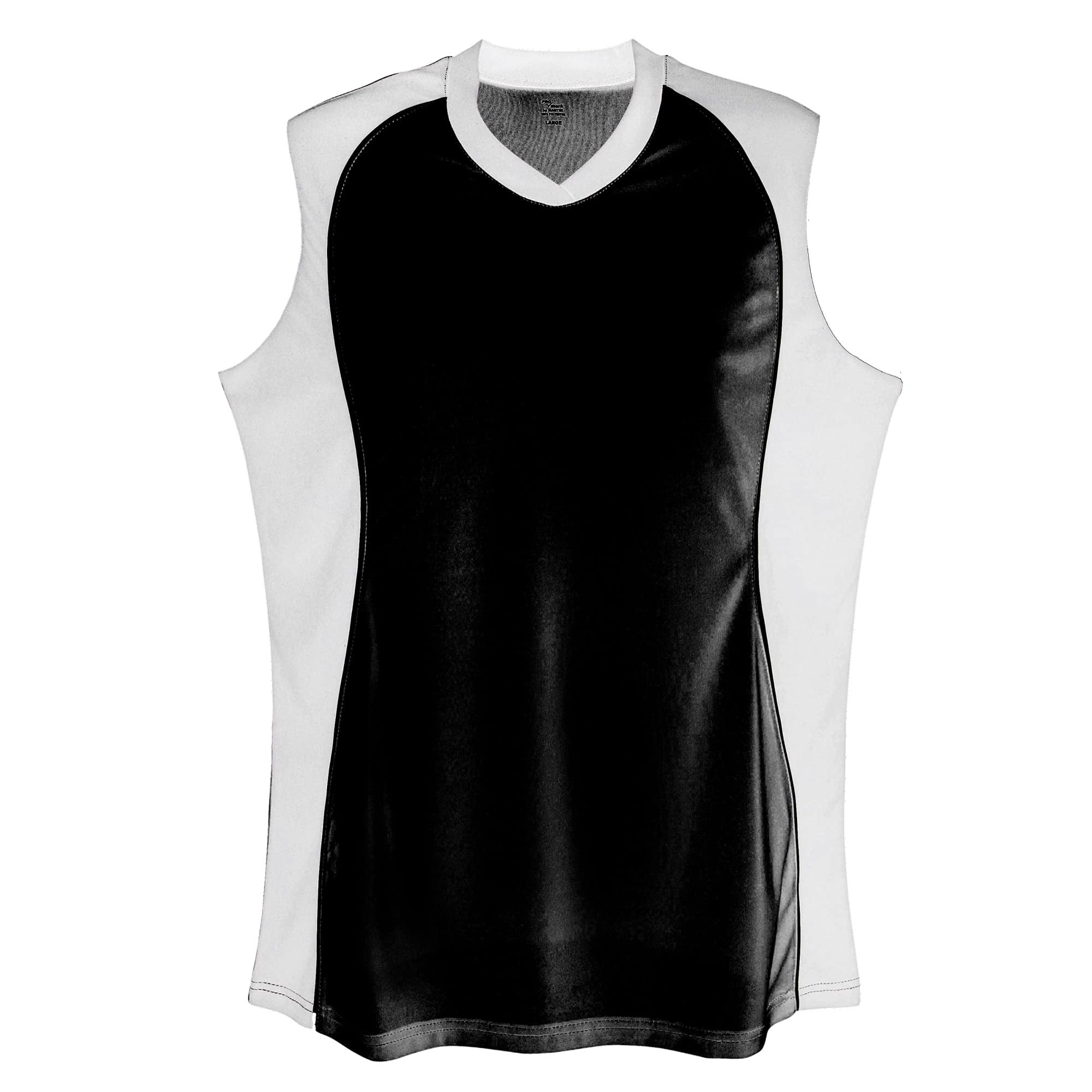 Jersey Martin Sports Sin Mangas Con Cuello En V Para Mujer, Negro, Talla L