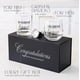 thumbnail image 2 of Set de vasos para compromiso Newlywoo para whisky y vino con tapón, 2 of 9