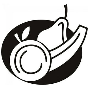 Rienda Libre Graphics - Decomural Fruit Apple Banana Kitchen Cafe Ws-18173