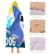 thumbnail image 4 of Tiburón Perro Manta Capa Con Capucha Anti bolitas Manta De Lana Ártica Suave Manta Portátil De Felpa Ligera Y Lujosa Poncho Para Siesta En Casa Y Oficina 100*130cm, 4 of 6
