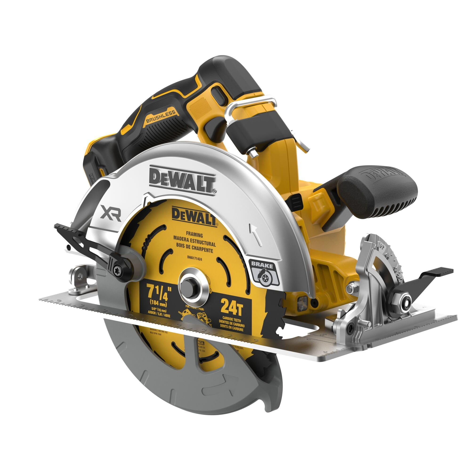 Sierra Circular Dewalt Dcs590b 20v Max* Xr Sin Escobillas 7-1/4 Pulgadas