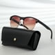 thumbnail image 2 of POLASUP GAFAS LENTES DE SOL Gafas de sol con montura negra y lentes marrones degradados, diseño clásico y elegante, 2 of 6