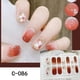 thumbnail image 2 of Spring Summer Flower Nail Strips 3D Nail Strips Fashion Full Wraps Nail Polish Sticker Self Adhesive Nail Art Decal Strip For Women Nail Art DIY, 2 of 2