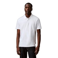 Polo Calvin Klein Liquid Touch Para Hombre Brilliant White