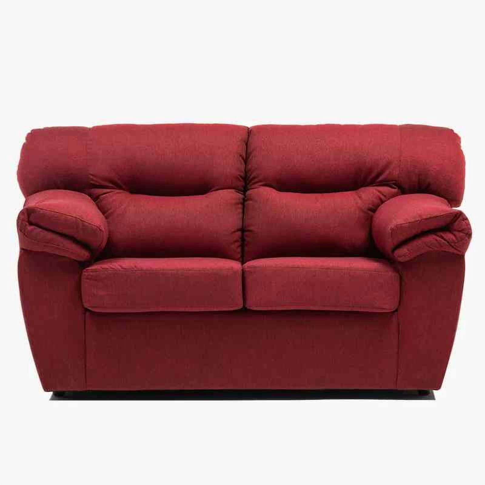Cabsur - Sofa Zeus 2c Tela Burdeo