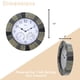 thumbnail image 2 of Reloj de pared Lily's Home con termómetro e higrómetro de 35 cm, 2 of 6