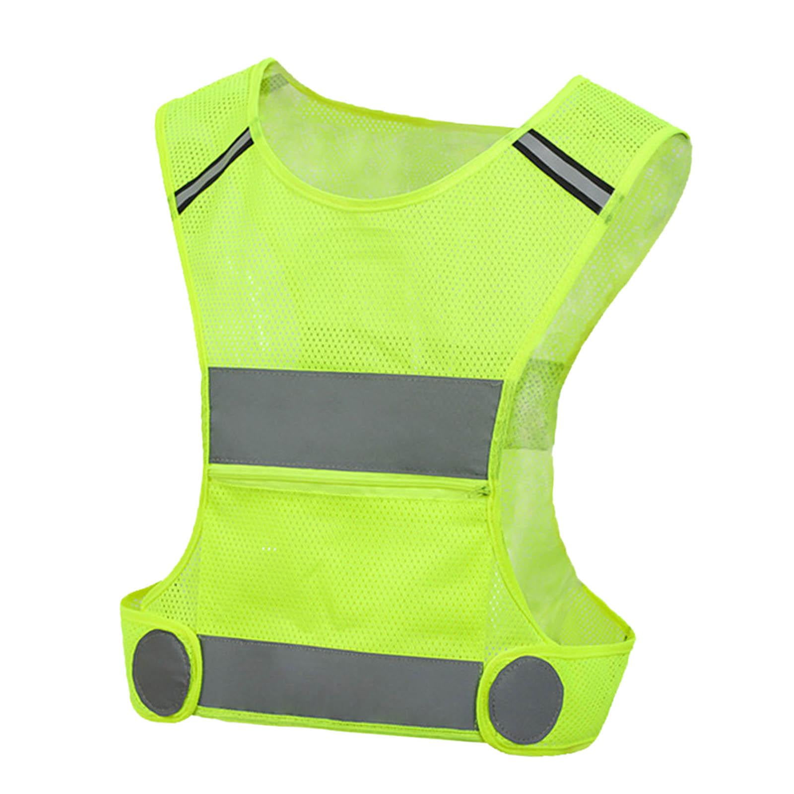 Ioensy - Chaleco Reflectante L 51cm Chaleco De Seguridad L