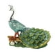 thumbnail image 1 of Adorno De Pavo Real, Estatuilla Artesanal, Regalo Para Estanterías, Dormitorio, Navidad, 1 of 5