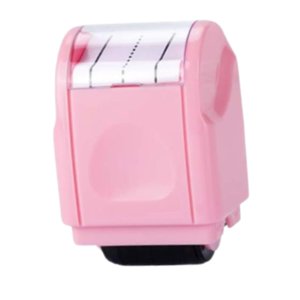 Bothyi - Sello De Rodillo De Práctica De Líneas De Escritura Discontinuas Para El Hogar De Los Padres De Jardín De Infantes Rosa