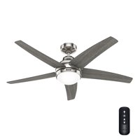 Hunterfan_Chile - Ventilador De Techo Hunter Bernard 52” Con Luz