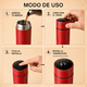 thumbnail image 5 of Termo Agua Caliente Fria Digital Tactil Led 500ml Acero Inoxidable, 5 of 10