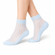 thumbnail image 5 of Pack Calcetines Crew Mujer Transparentes Diseño Confort Diario, 5 of 9