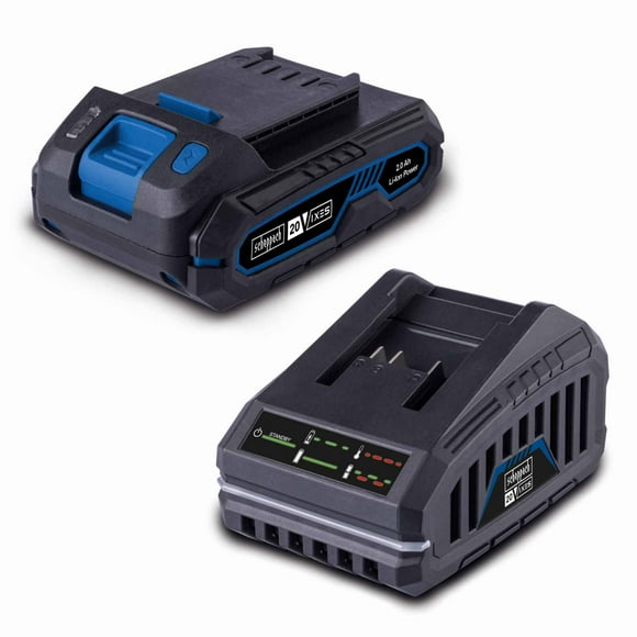 Kit Cargador + Batería de 2.0 Ah Scheppach 20V