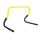 thumbnail image 3 of Equipo de entrenamiento de agilidad con vallas de fútbol, ajustable en altura (15/30 cm) (amarillo y negro), 3 of 8