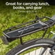 thumbnail image 2 of Soporte trasero para bicicleta Schwinn Deluxe, ligero, 9 kg de capacidad, negro, 2 of 6