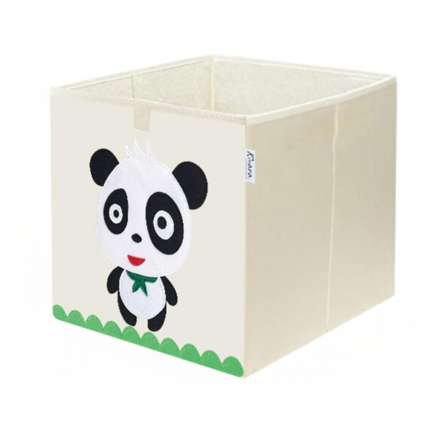 Caja Organizador Juguetes Ropa Infantil Kivara Oso Panda