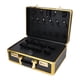 thumbnail image 1 of Gran Salón De Peluquería, Kits De Herramientas, Almacenamiento, Viaje, Estuche Organizador, Caja, Oro, 1 of 5