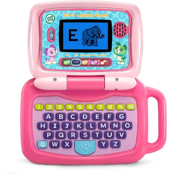 Laptop Educativo LeapFrog 2 en 1 LeapTop Touch Rosa