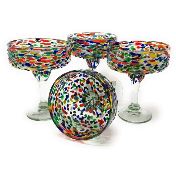 Set de 4 Copas de Margarita Dos Sueños 470 ml Hechas a Mano