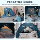 thumbnail image 5 of Dosel para cama Razee 194 cm x 139 cm x 132 cm Azul jean, 5 of 7