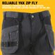 thumbnail image 5 of Pantalones de trabajo DEWALT Barstow Pro-Stretch resistentes al agua para hombre, 5 of 6