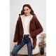 thumbnail image 3 of Chaqueta Mujer Reversible Peluda Invierno Calidad Premium 6072, 3 of 6