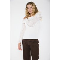 Eclipse - Polera Rib Luna Crudo Crema Xl