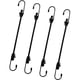 thumbnail image 2 of Cuerda Elástica Resistente Con Ganchos, Cuerda Multiusos Para Camping, Bicicletas Y Carga, 4 Piezas, 2 of 5