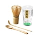 thumbnail image 1 of Juego De Ceremonia Matcha, Batidor De Bambú Hecho A Mano Para Recepción De Regalos, Salón De Té Con Cucharilla, 1 of 5