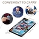 thumbnail image 4 of Vengadores Porta Pasaporte y Cartera de Viaje Premium de Cuero PU, Funda de Pasaporte Bloqueo RFID con Ranuras para Tarjetas de Crédito, Estuche para Libro de Pasaporte para Familia 10cm × 15cm, 4 of 6
