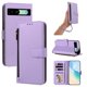 thumbnail image 1 of Funda con Billetera para [Google Pixel 8A] con Bolsillo Zipper y Tarjetero Morado claro, 1 of 6