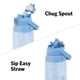 thumbnail image 2 of Botella de agua Glad Tritan de 1,3 L libre de BPA y resistente a fugas, 2 of 6